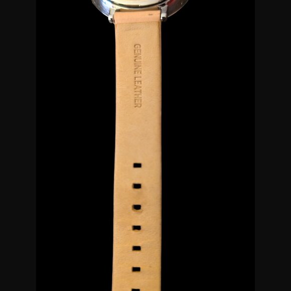 Michael Kors Mk 2778 Womens Charley Genuine Leather Silver Tone Wristwatch - Picture 8 of 9